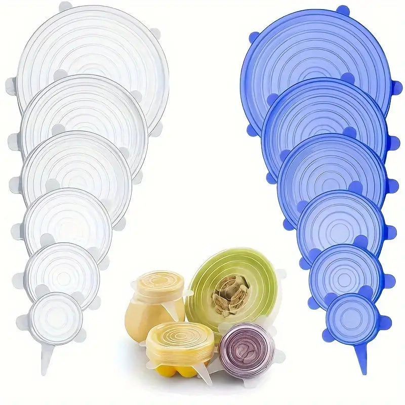 EcoFlex Silicone Food Lids