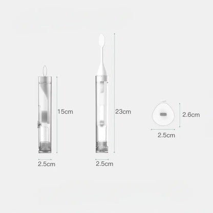 Compact Travel Toothbrush Kit