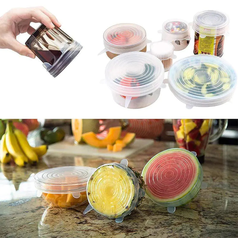 EcoFlex Silicone Food Lids