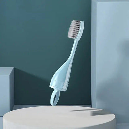 Compact Travel Toothbrush Kit