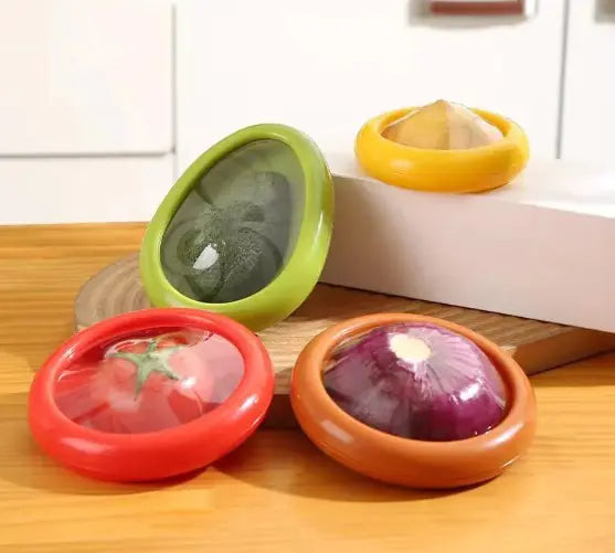 FreshGuard Silicone Food Protectors