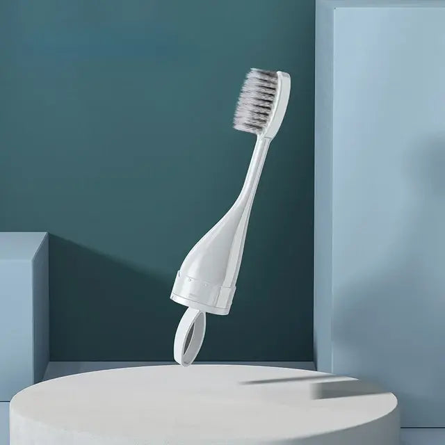 Compact Travel Toothbrush Kit