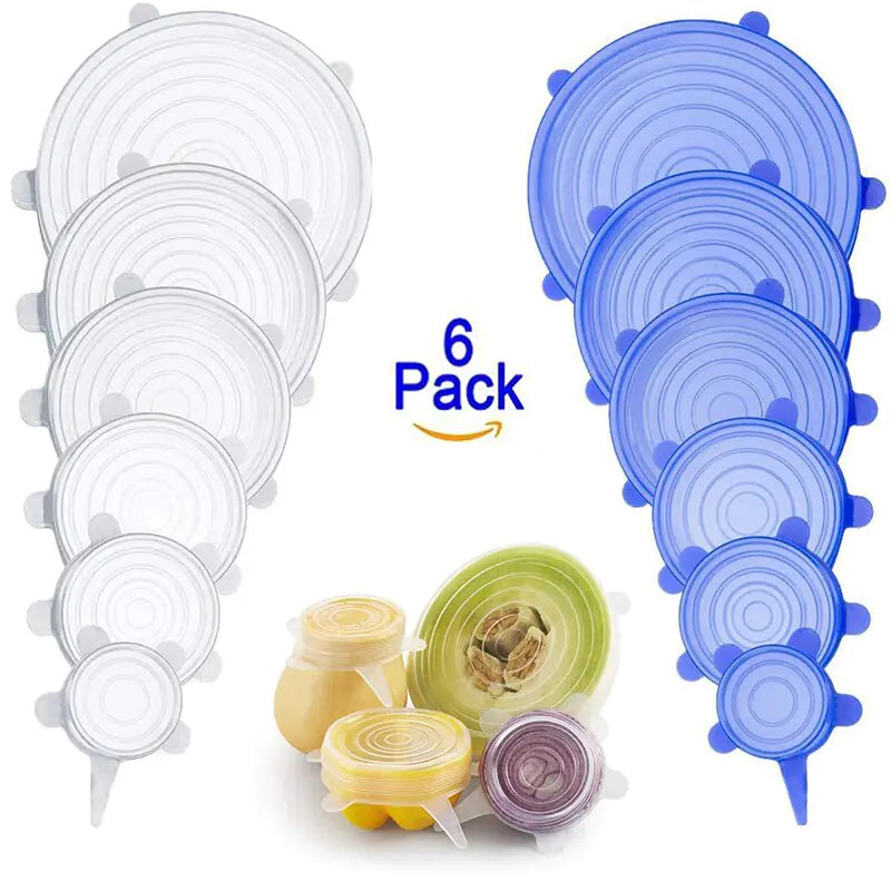 EcoFlex Silicone Food Lids